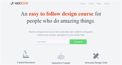 Desktop Screenshot of hackdesign.org
